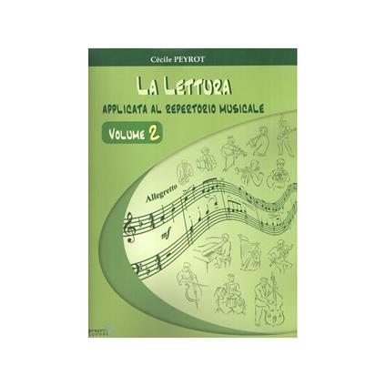 La lettura applicata al repertorio musicale -  Cécile Peyrot - copertina