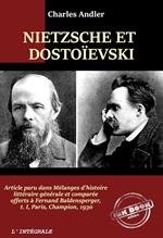Nietzsche et Dostoïevski. [Nouv. éd. entièrement revue et corrigée].