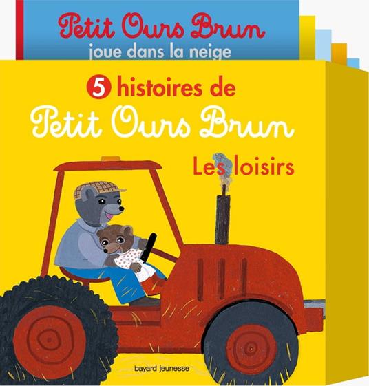 5 histoires de Petit Ours Brun, les loisirs - Marie Aubinais,Danièle Bour - ebook
