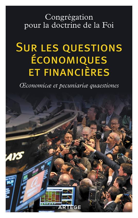 Sur les questions économiques et financières