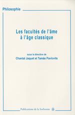 Les facultés de l’âme à l’âge classique