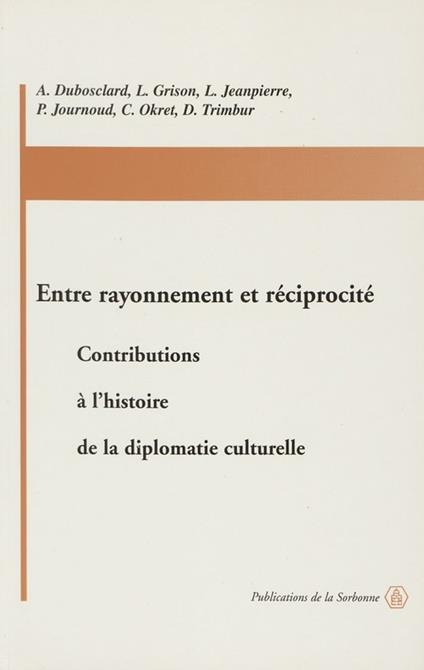 Entre rayonnement et réciprocité