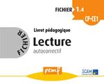 Fichier Lecture 1.4 CP-CE1 - Livret Pédagogique