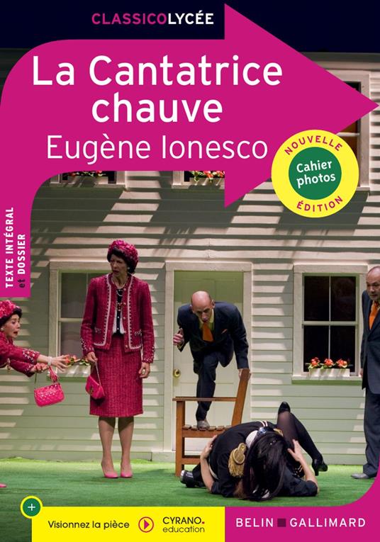 La Cantatrice chauve - Marianne Hubac,Eugene Ionesco - ebook
