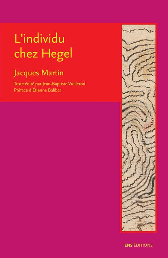 L’individu chez Hegel