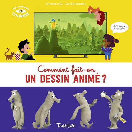 Comment fait-on un dessin animé ? - stéphanie duval,Matthias MALINGREY - ebook