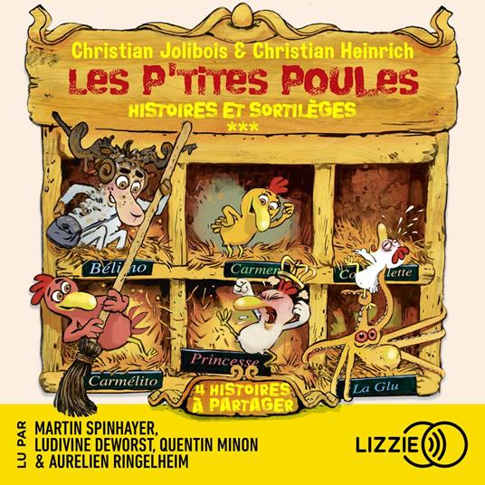 Les P'tites Poules : histoires et sortilèges - Compilation Tomes 13 à 16