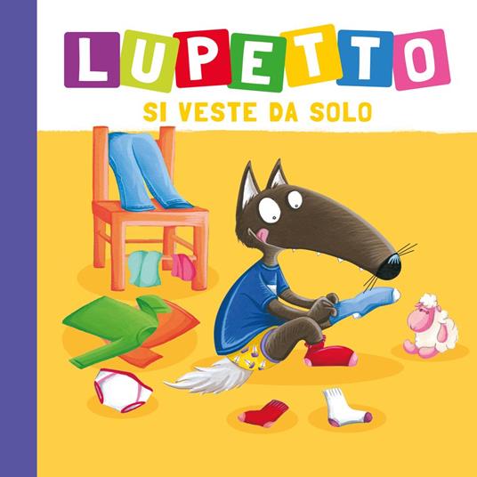Lupetto si veste da solo