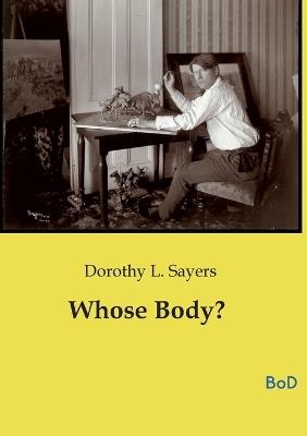 Whose Body? - Dorothy L Sayers - cover