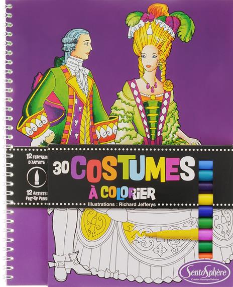 CARNET DE COLORIAGE COSTUMES