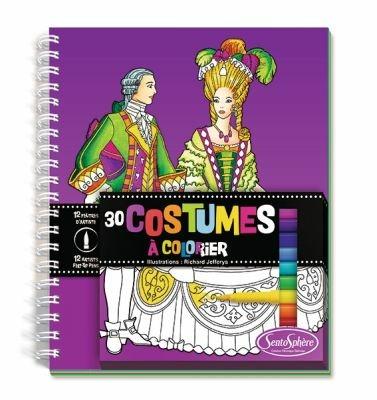 CARNET DE COLORIAGE COSTUMES - 3