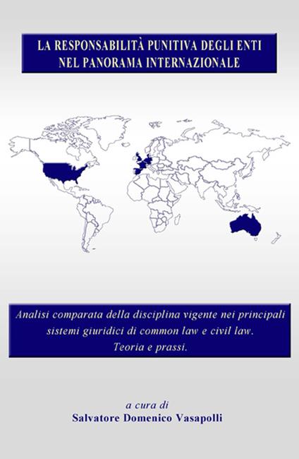 La responsabilità punitiva degli enti nel panorama internazionale - copertina