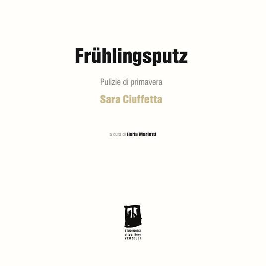Fruehlingsputz-Pulizie di primavera - Sara Ciuffetta - copertina