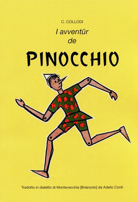 I avventür de Pinocchio - Carlo Collodi - copertina