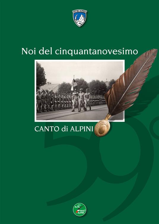 Noi del cinquantanovesimo. Canto di alpini - Giampaolo Bono - copertina