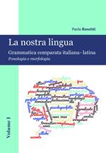 La nostra lingua. Grammatica comparata italiana-latina. Con CD-ROM. Vol. 1: Fonologia e morfologia.