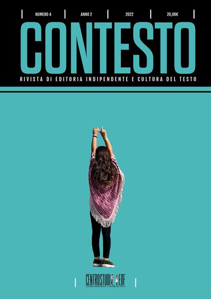 Contesto. Rivista di editoria indipendente e cultura del testo. Ediz. critica - Francesco Ciaponi - copertina
