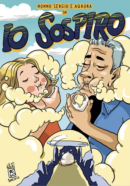 Nonno Sergio e Aurora in io sospiro - copertina