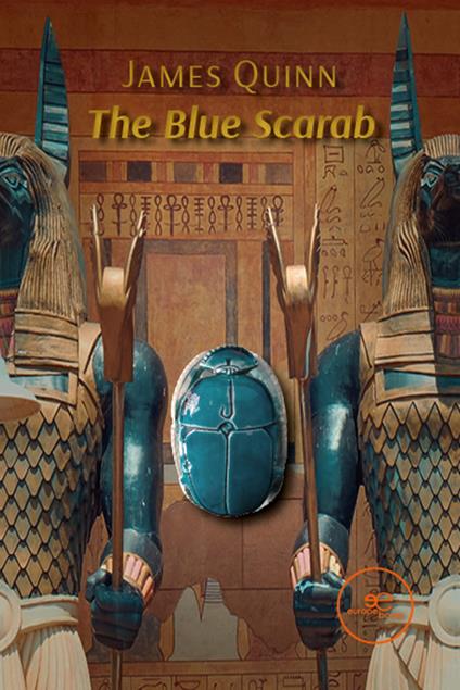 The blue scarab - James Quinn - copertina