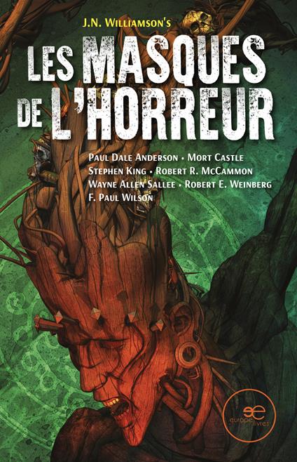 Les masques de l'horreur - J. N. Williamson's - copertina