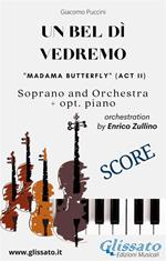 «Un bel dì vedremo». Madame Butterfly atto II. Soprano and Orchestra. Score. Partitura