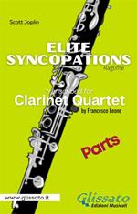 Elite Syncopations. Clarinet quartet (parts). Ragtime. Parti