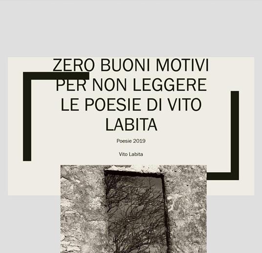 Zero buoni motivi per non leggere le poesie di Vito Labita - Vito Labita - ebook