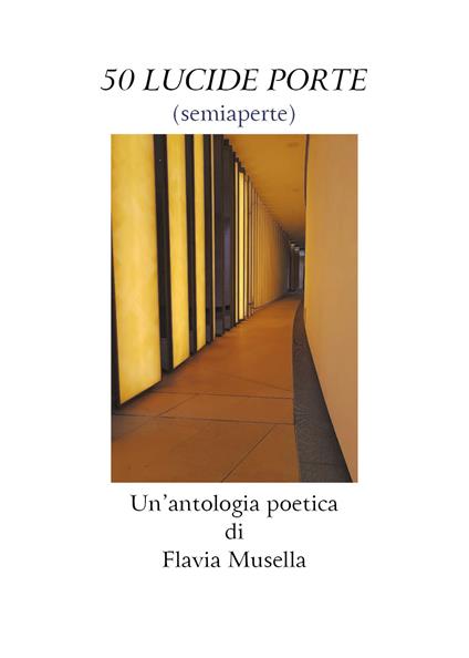 50 lucide porte (semiaperte) - Flavia Musella - copertina