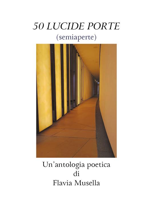 50 lucide porte (semiaperte) - Flavia Musella - copertina