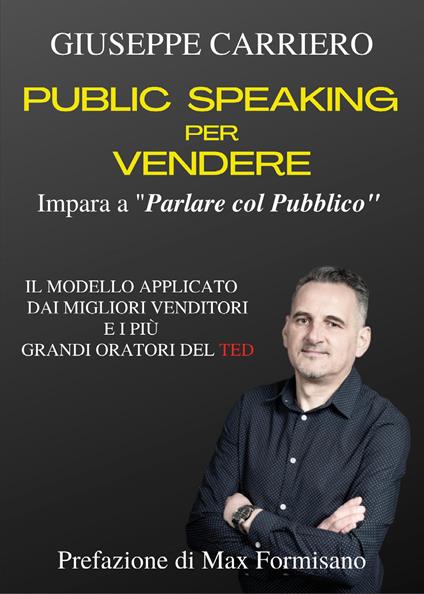 Public speaking per vendere - Giuseppe Carriero - copertina
