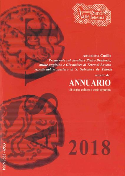 Prime note sul cavaliere Pietro Braherio - Antonietta Cutillo - copertina