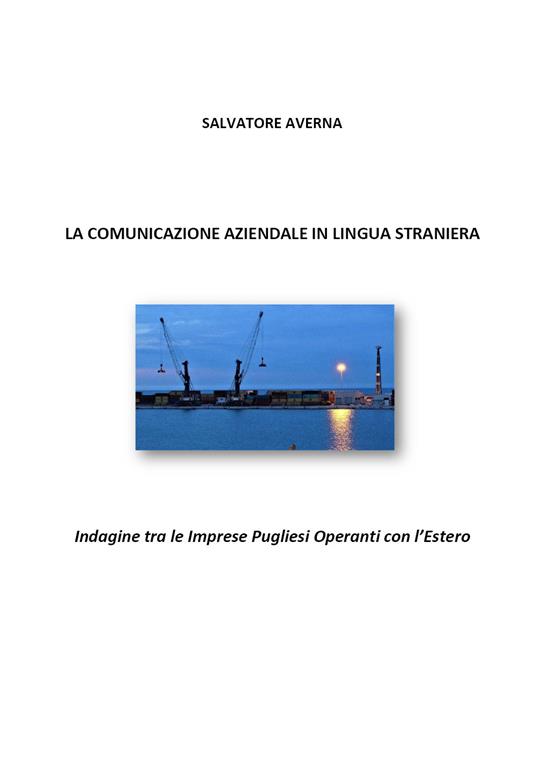 La comunicazione aziendale in lingua straniera - Salvatore Averna - copertina