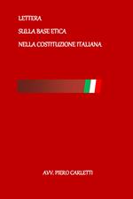 Lettera sulla base etica nella Costituzione Italiana