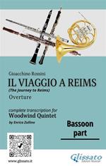Il Viaggio a Reims. Ouverture. Woodwind quintet. Parte di fagotto