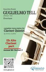 Eb Alto Clarinet (instead Bb 3) part of 