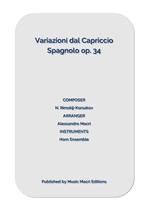 Variazioni dal Capriccio Spagnolo op. 34 by N. Rimskij-Korsakov