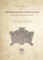 L'oratorio musicale ritrovato (1757). Ortona dei Marsi per San Generoso