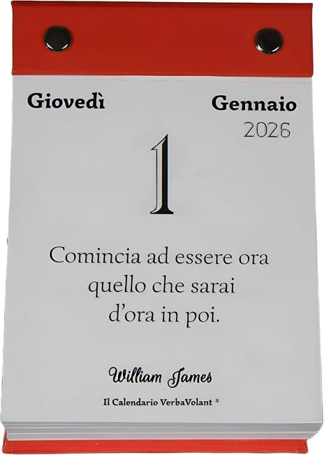 Calendario VerbaVolant 2026 - 2