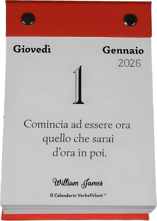 Calendario VerbaVolant 2026 - 2