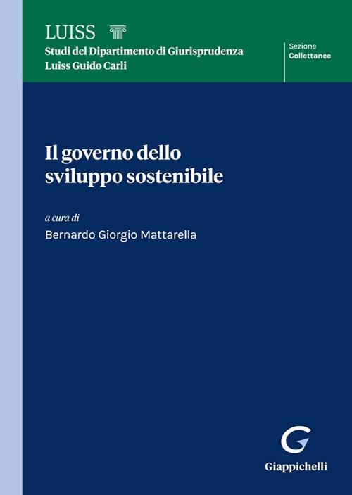 Il governo dello sviluppo sostenibile - copertina