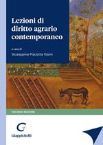 Lezioni di diritto agrario contemporaneo