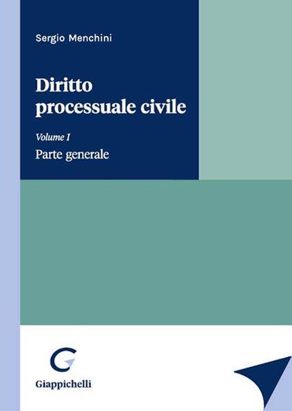 Diritto processuale civile - Sergio Menchini - copertina