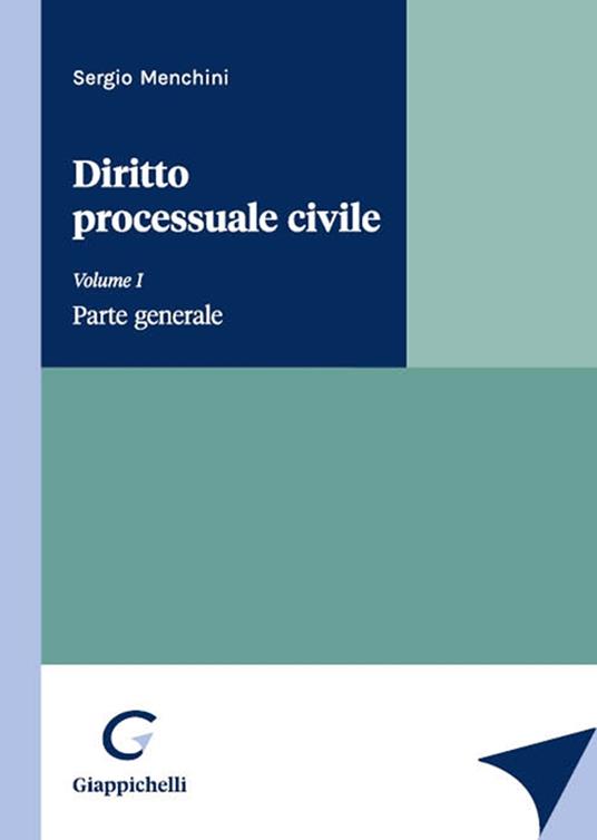 Diritto processuale civile - Sergio Menchini - copertina