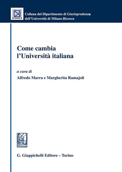 Come cambia l'Università italiana - copertina