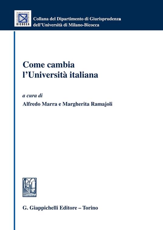 Come cambia l'Università italiana - copertina