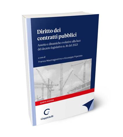 Diritto dei contratti pubblici - copertina