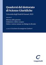 Quaderni del dottorato di Scienze giuridiche. Università degli Studi di Sassari (2023). Vol. 2