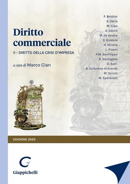 Diritto commerciale. Vol. 2: Diritto della crisi d'impresa - copertina