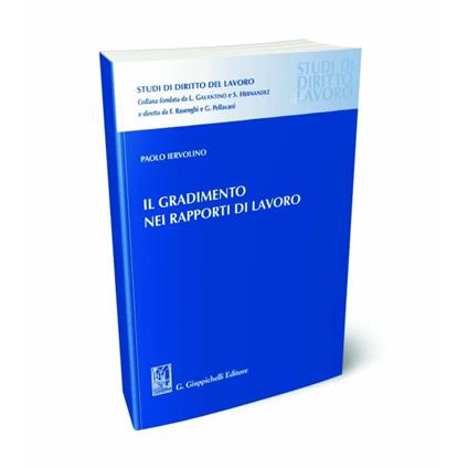Il gradimento nei rapporti di lavoro - Paolo Iervolino - copertina