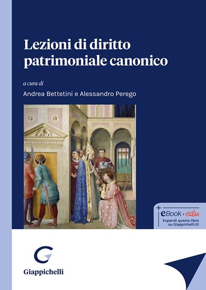 Lezioni di diritto patrimoniale canonico - copertina